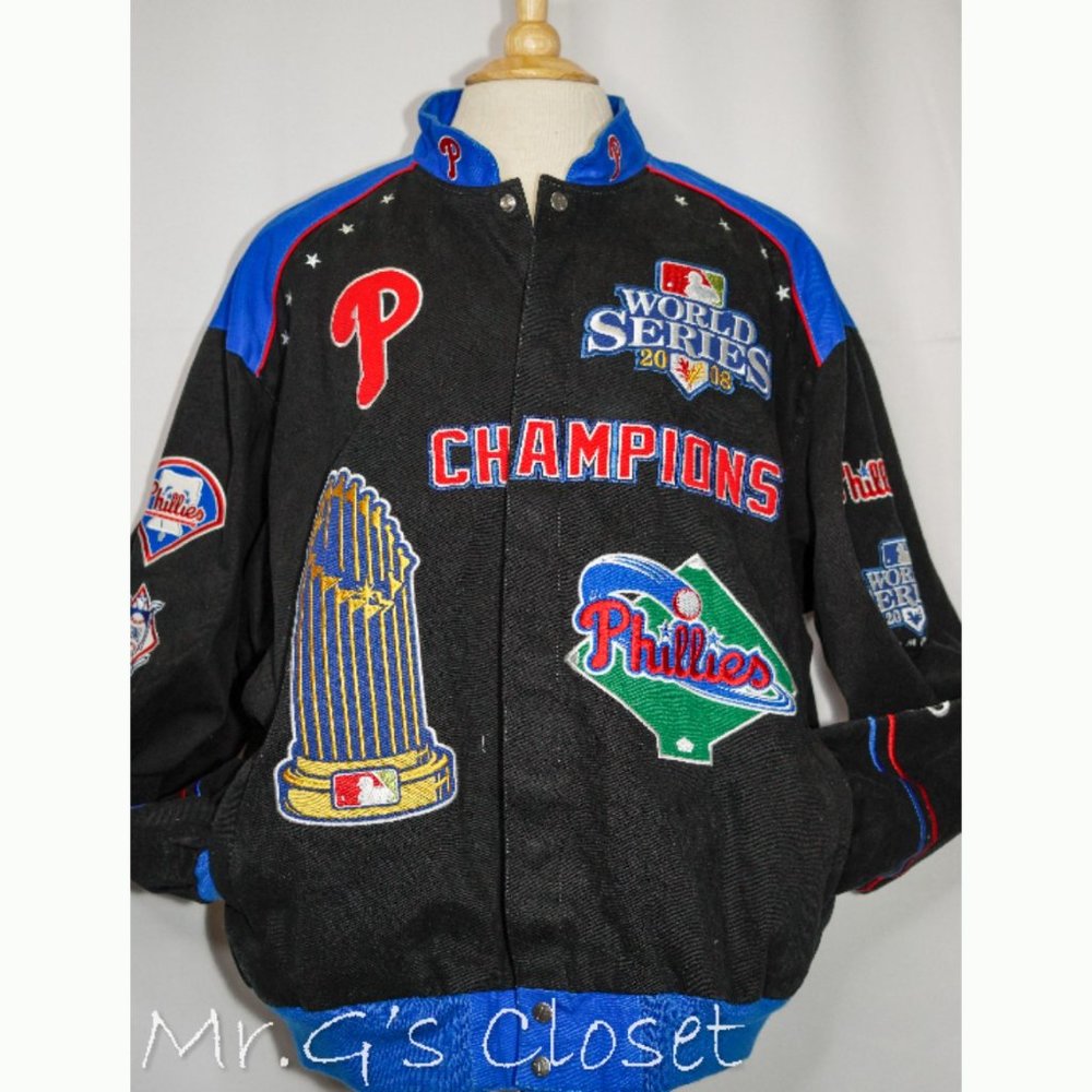 G-III Carl Banks Phillies World Series Jacket